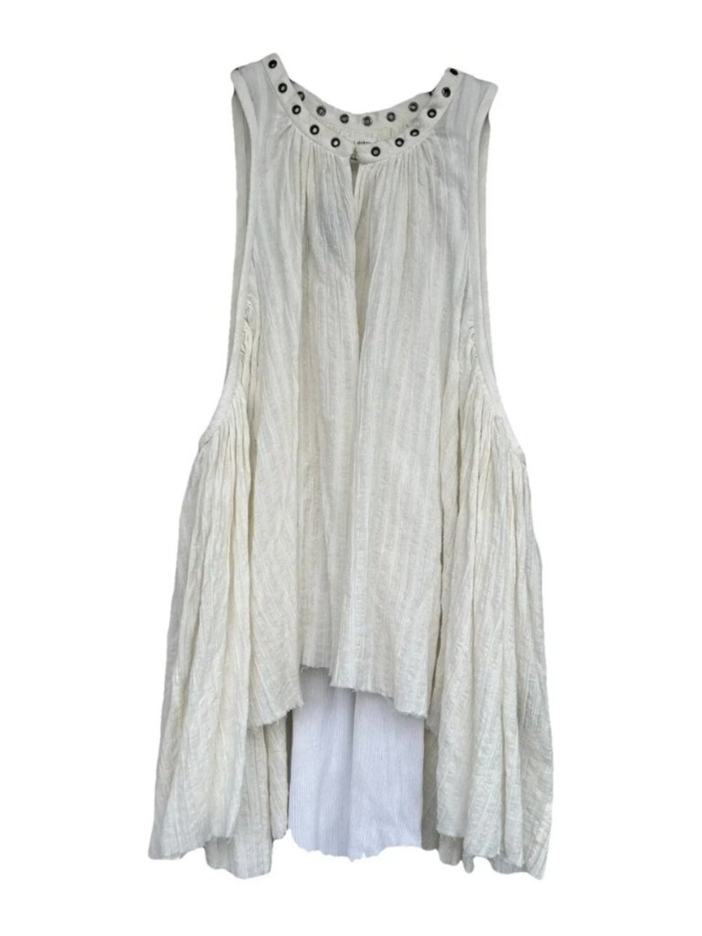 Isabel Marant cotton gauze sleeveless  top. Size 38